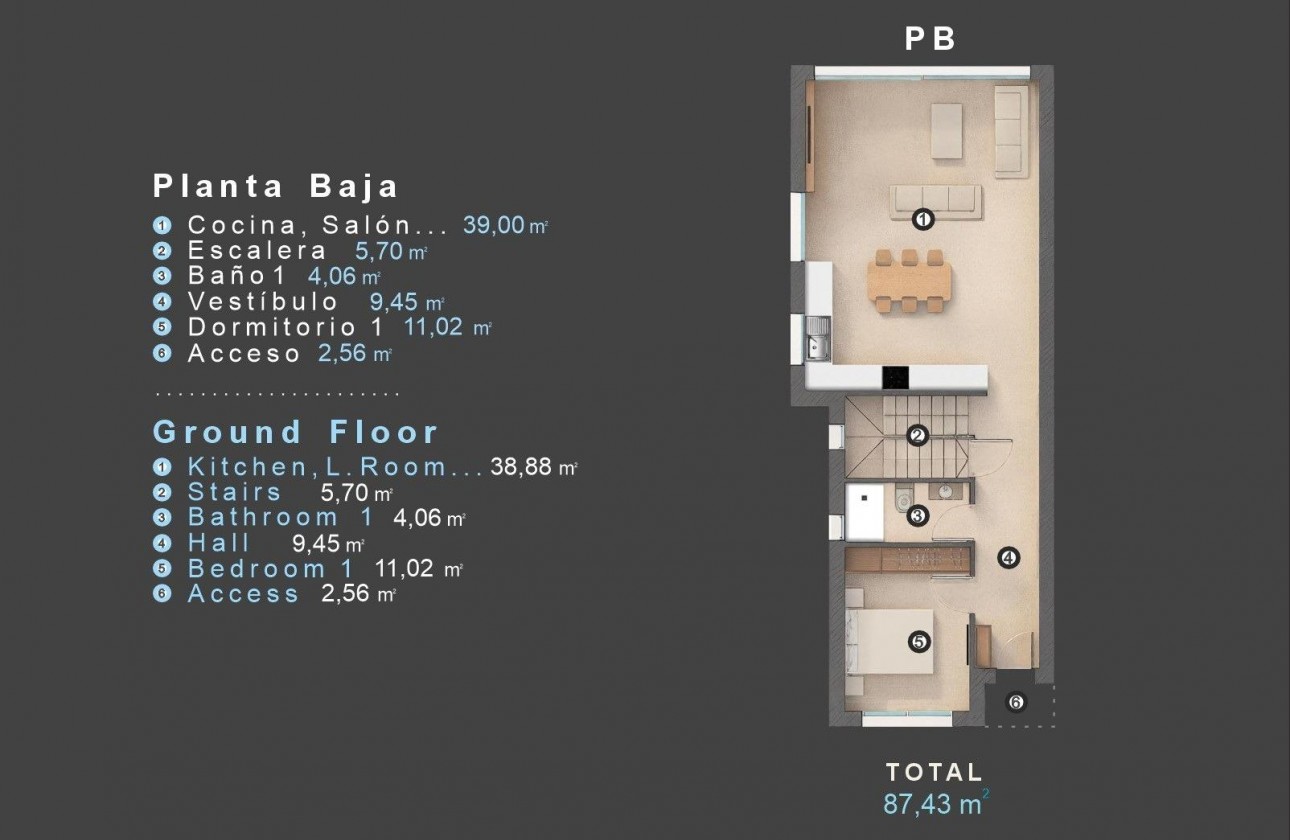 Nouvelle construction - Villa - Orihuela Costa - Las Filipinas