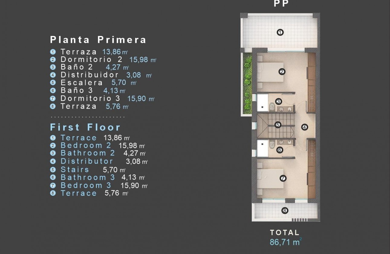Nouvelle construction - Villa - Orihuela Costa - Las Filipinas