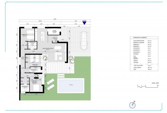 Nouvelle construction - Villa - BAÑOS Y MENDIGO - Altaona Golf