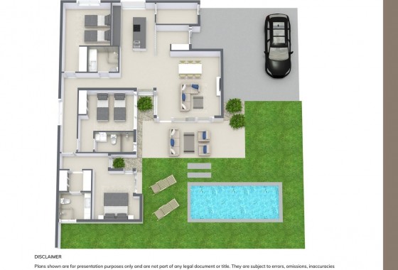 Nouvelle construction - Villa - BAÑOS Y MENDIGO - Altaona Golf