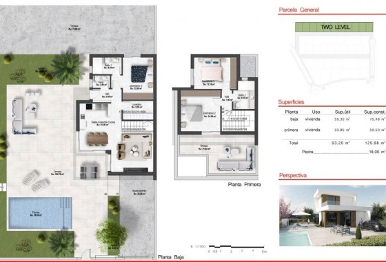 Nouvelle construction - Villa - BAÑOS Y MENDIGO - Altaona Golf