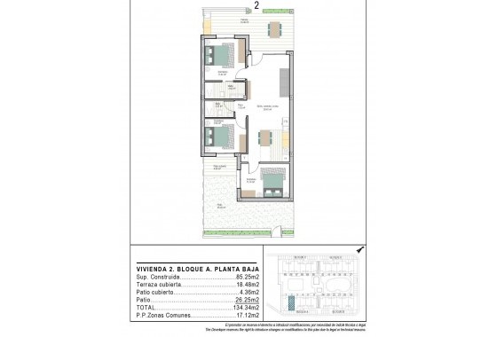 Nueva construcción  - Apartamento / piso - Torre - Pacheco - San Cayetano