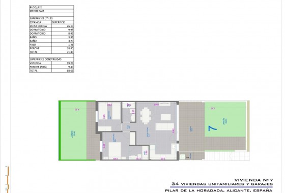 Nouvelle construction - Bungalow - Pilar de la Horadada - pueblo