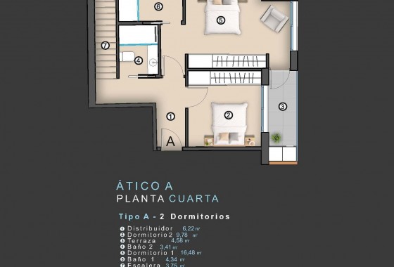 Nouvelle construction - Attique - Torrevieja - Centro