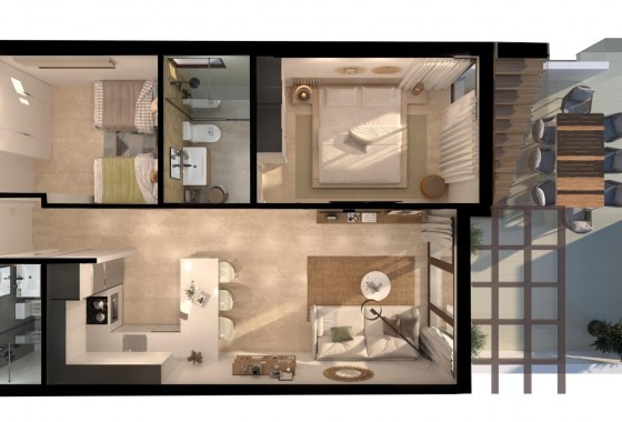 Nouvelle construction - Appartement - Vera - Vera playa