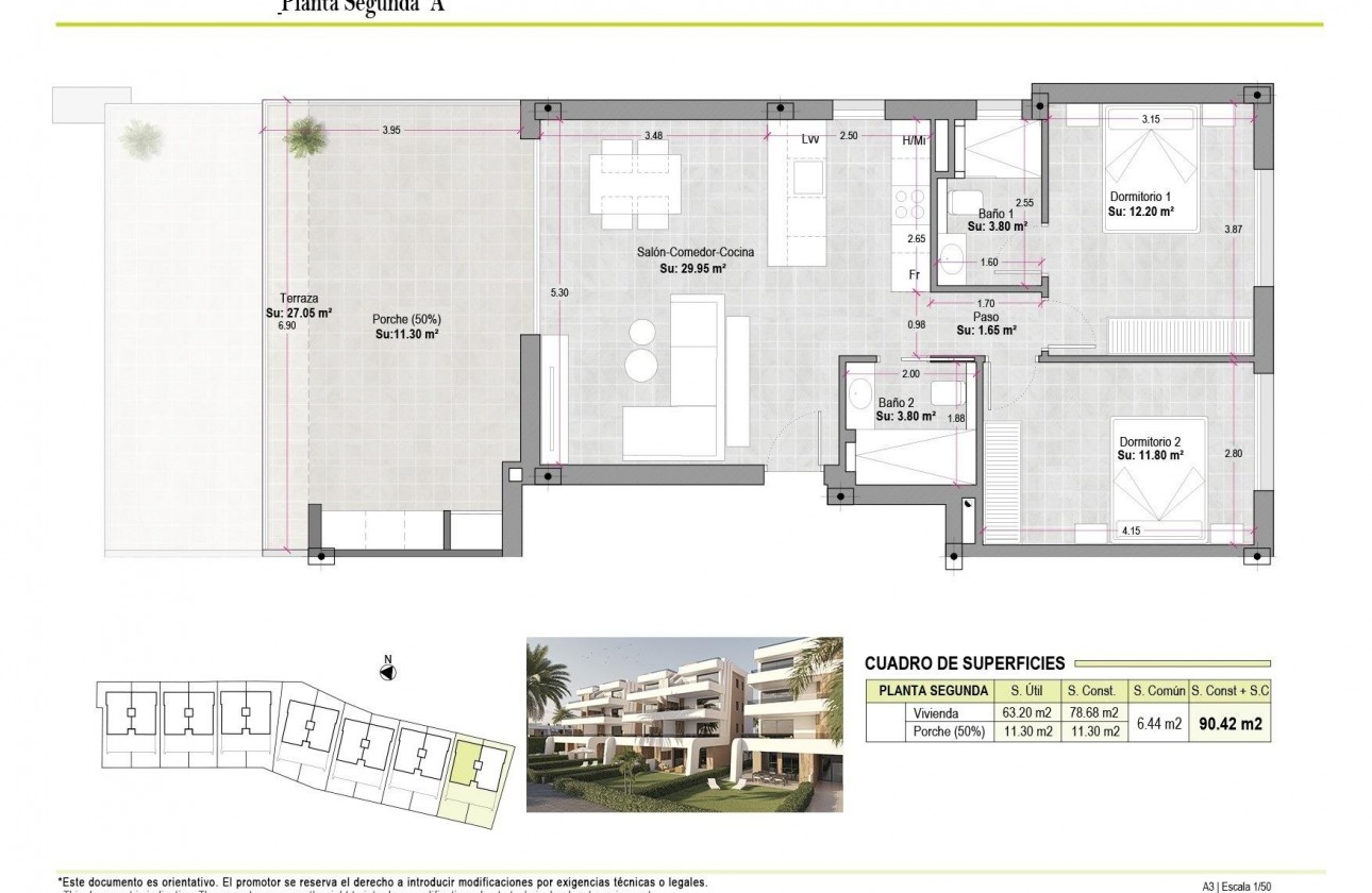 New Build - Apartment / flat - Alhama de Murcia - Condado de Alhama