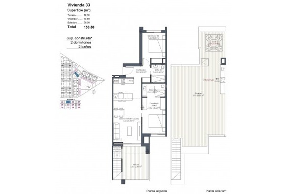 Nueva construcción  - Ático - Los Alcázares - Serena Golf