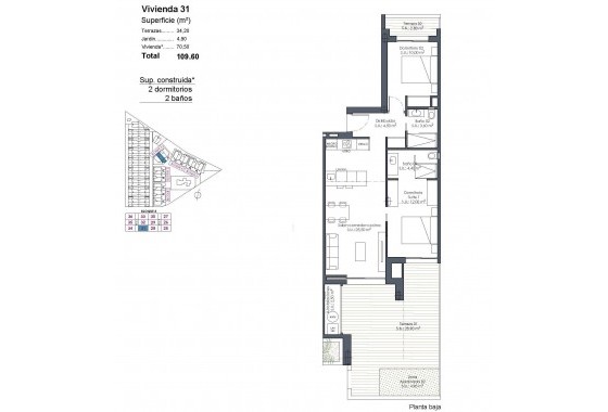 Nueva construcción  - Apartamento / piso - Los Alcázares - Serena Golf