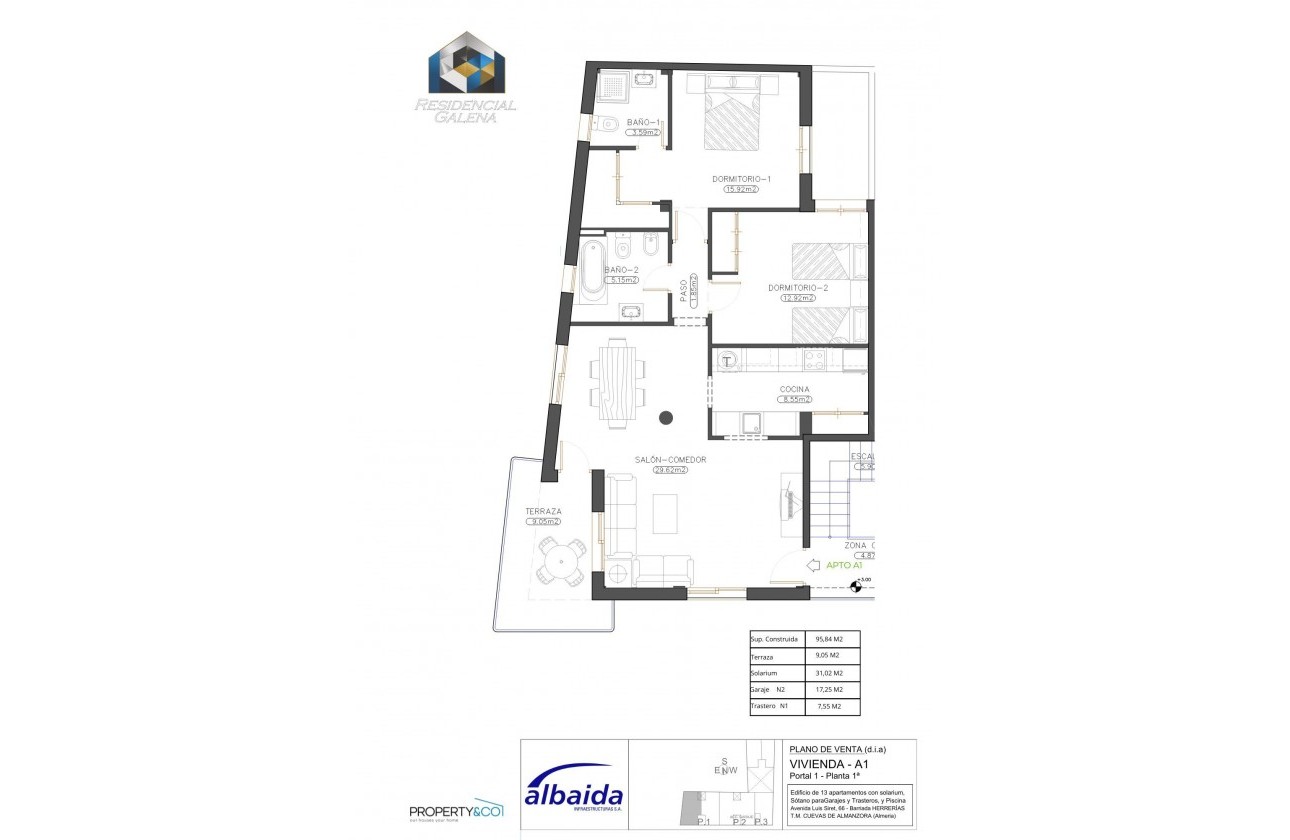 New Build - Apartment / flat - herrerías (almería)