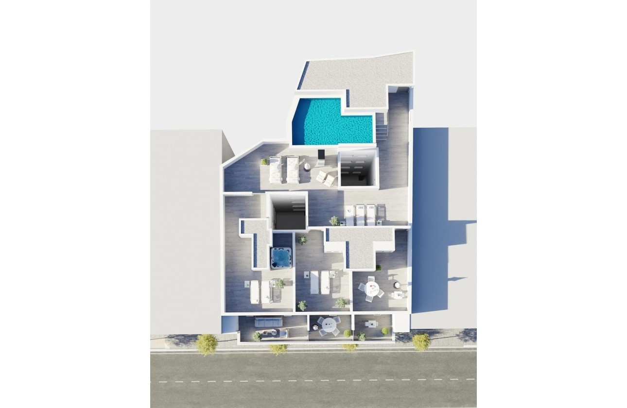 Nouvelle construction - Attique - Torrevieja - Centro