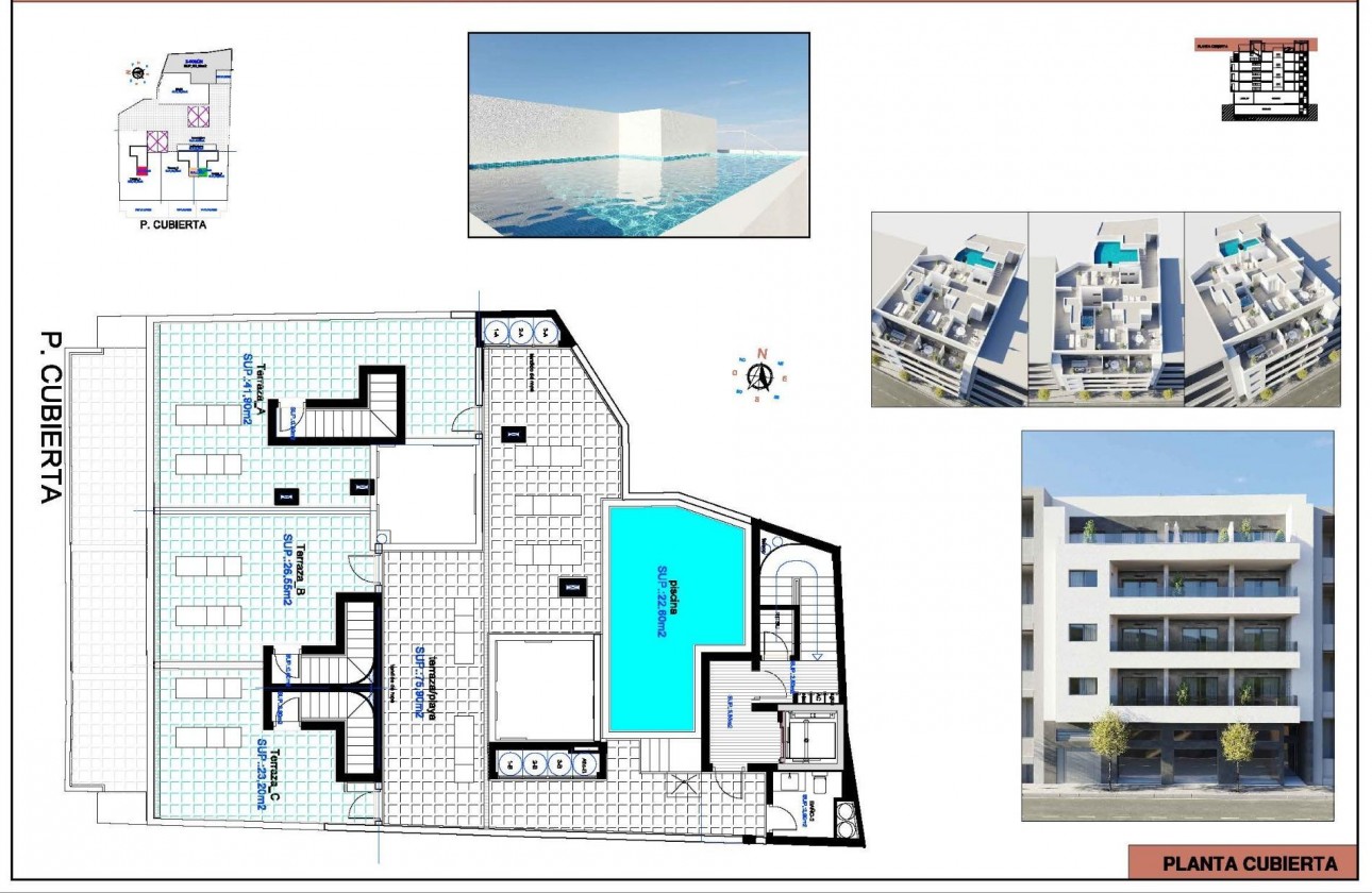 Nouvelle construction - Attique - Torrevieja - Centro