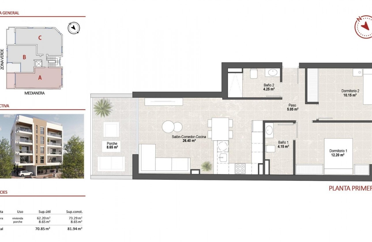 Nouvelle construction - Appartement - San Pedro del Pinatar - Lo pagan