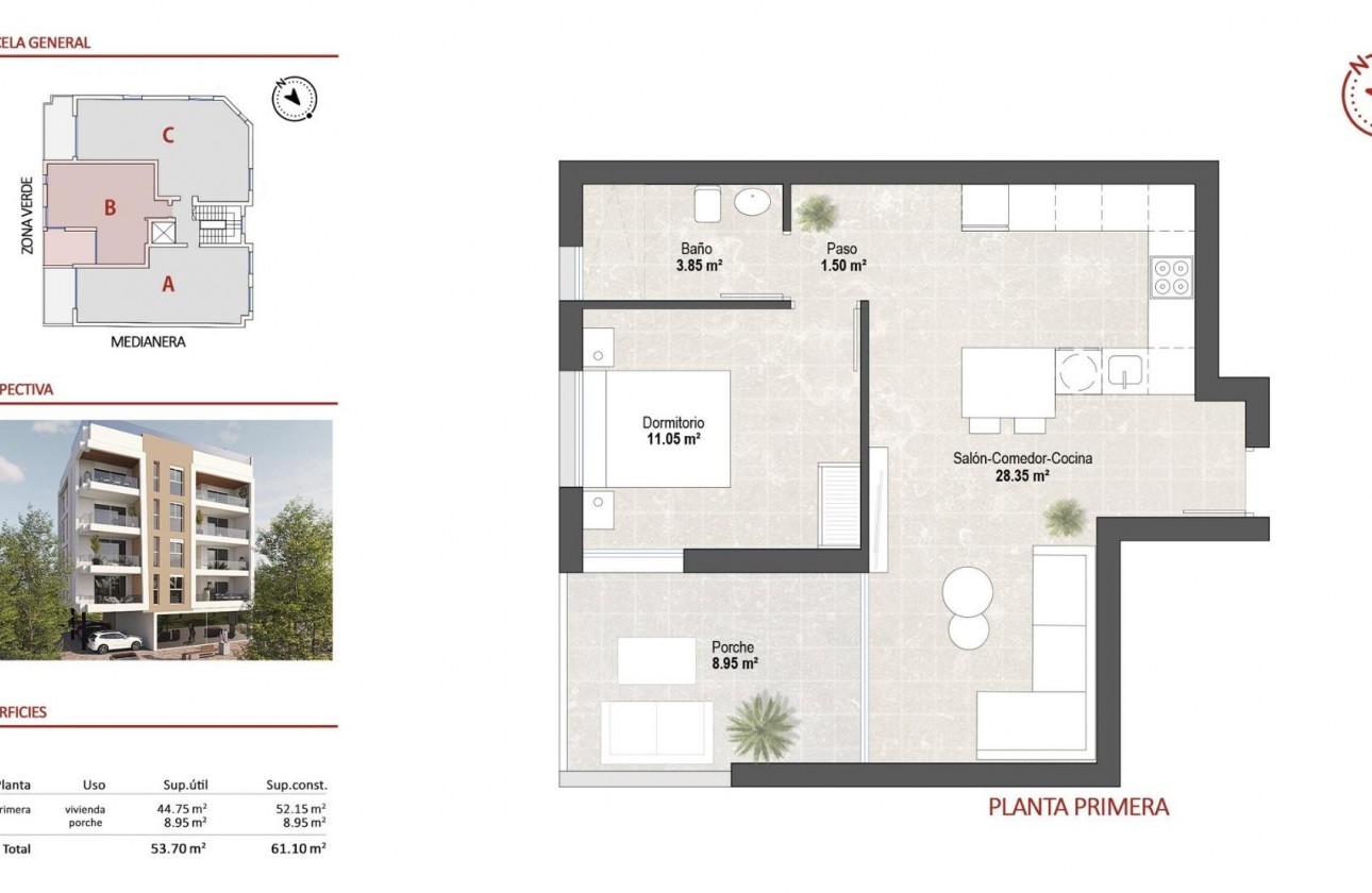 Nouvelle construction - Appartement - San Pedro del Pinatar - Lo pagan