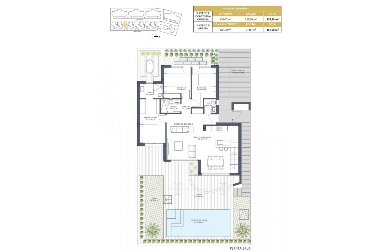 Nouvelle construction - Villa - Los Alcázares - Serena Golf