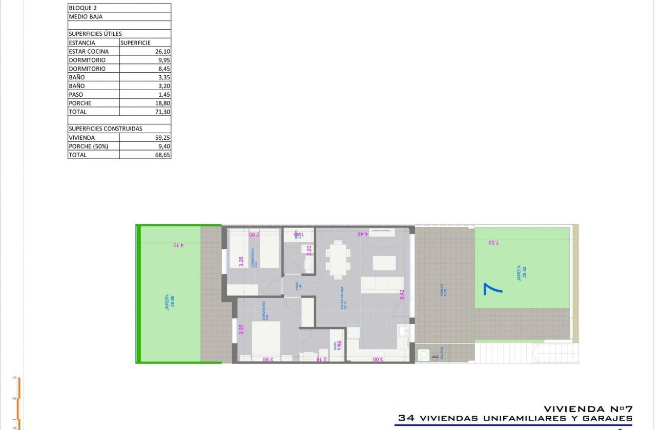 Nouvelle construction - Bungalow - Pilar de la Horadada - pueblo