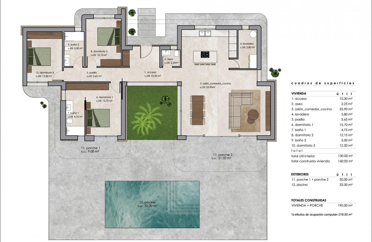 Nouvelle construction - Villa - Pinoso - Lel