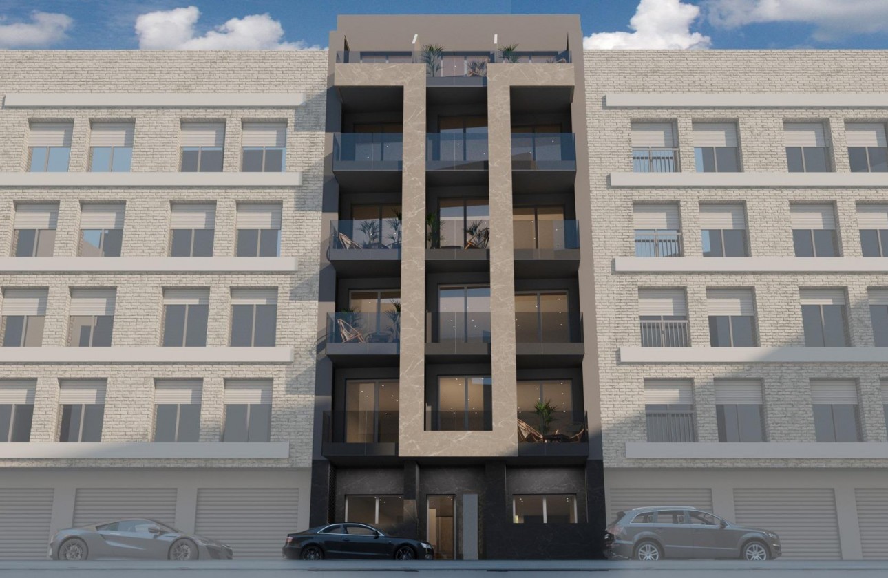 Nouvelle construction - Attique - Torrevieja - Playa de los Locos