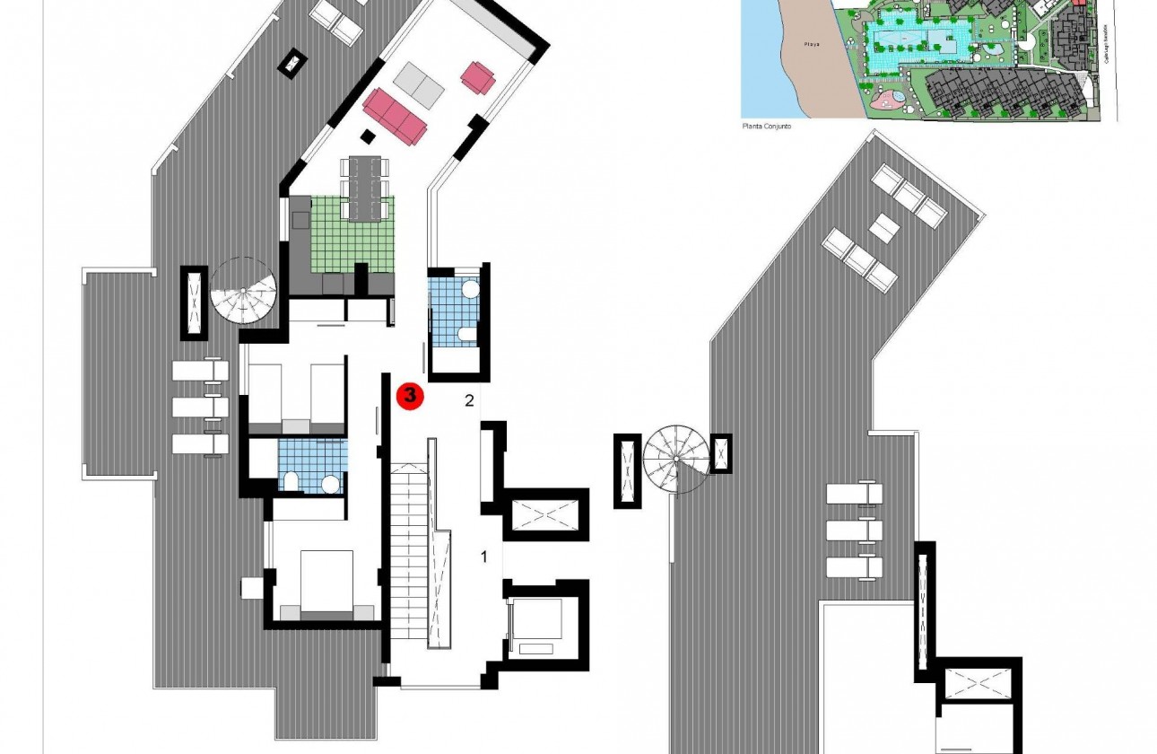 Nouvelle construction - Attique - Denia - L´Estanyó (Marinas)