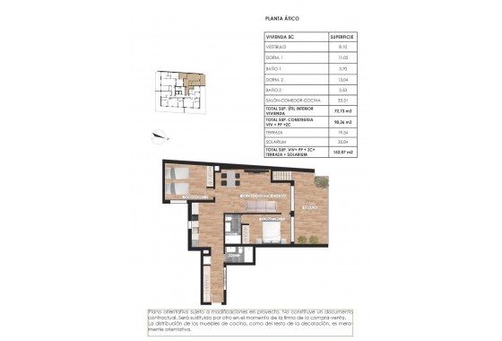 Nouvelle construction - Attique - Torrevieja - PARQUE DE LAS NACIONES