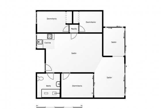 Revente - Appartement - Guardamar del Segura - Puerto Deportivo