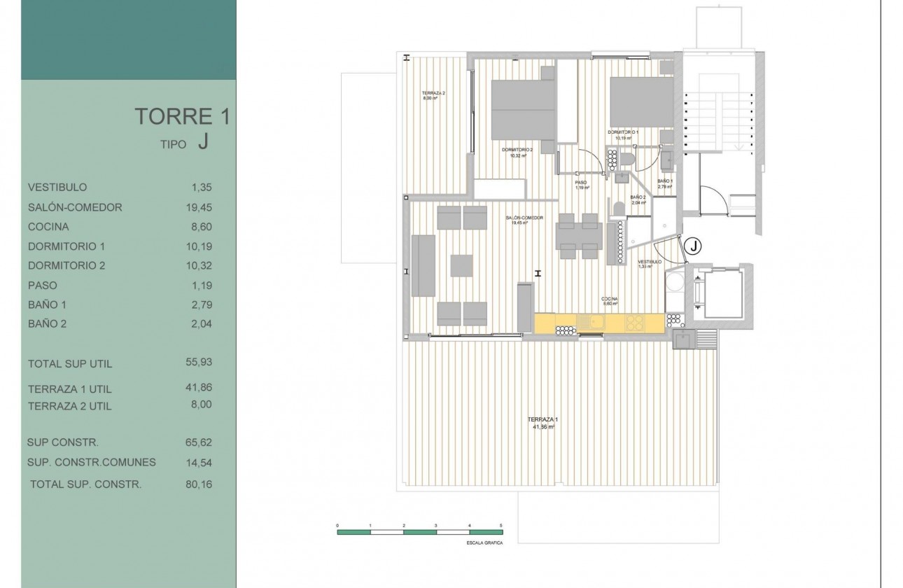 Nouvelle construction - Attique - Guardamar del Segura - Avda del Puerto