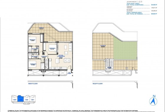 Nouvelle construction - Attique - Los Alcázares - Serena Golf