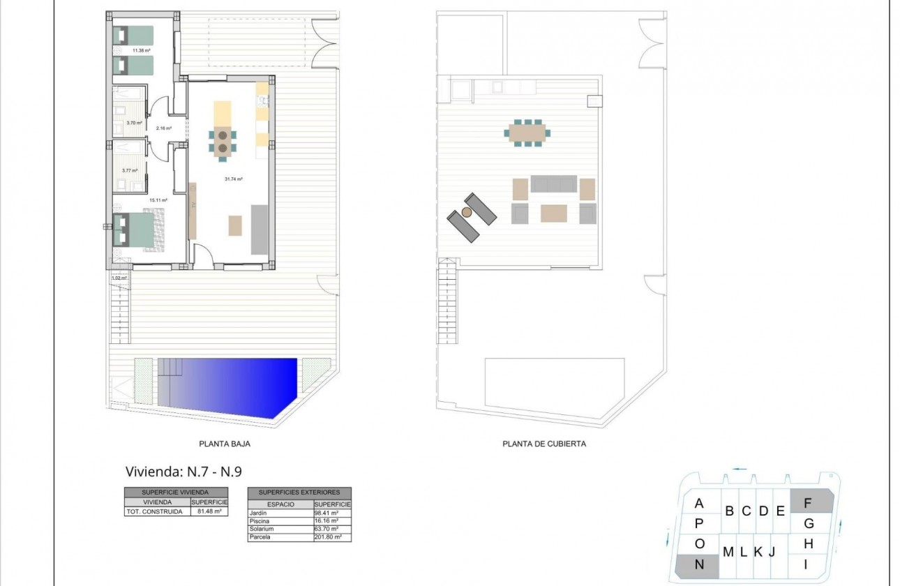 Nouvelle construction - Villa - Torre - Pacheco - El Alba