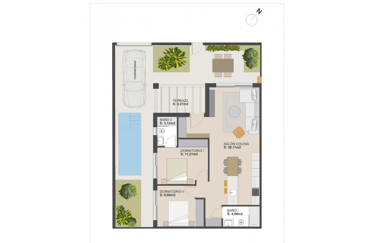 Nouvelle construction - Quad House - Torre - Pacheco - El Alba