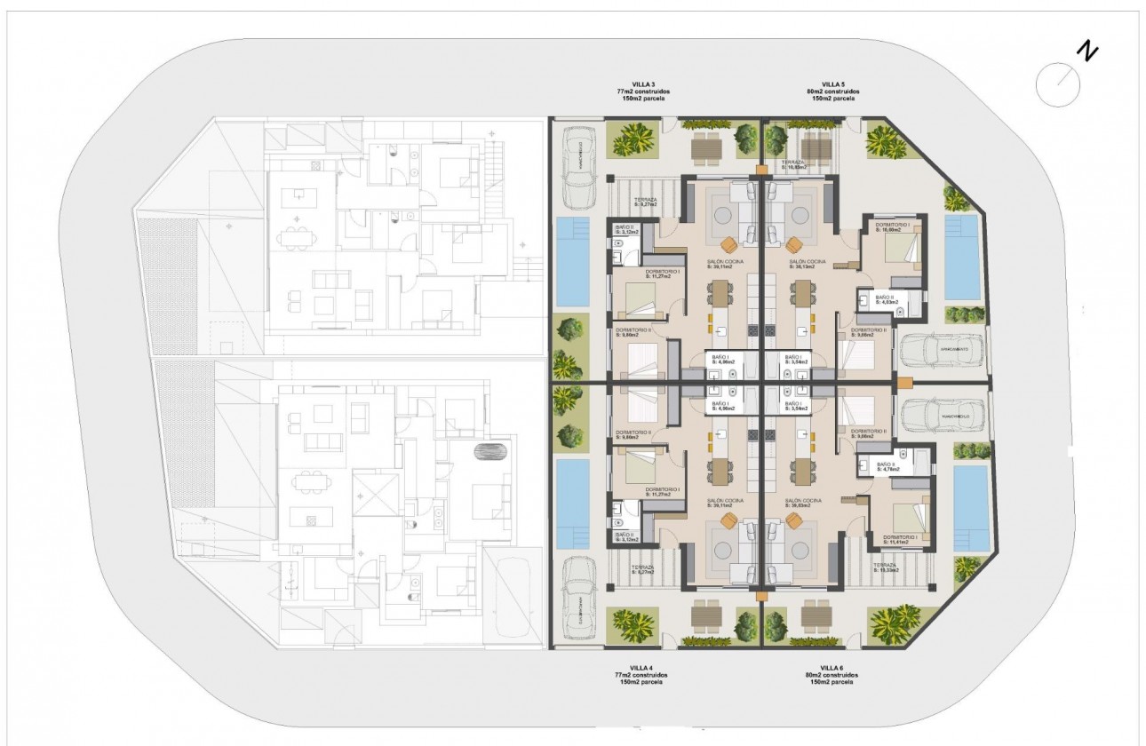 Nouvelle construction - Quad House - Torre - Pacheco - El Alba
