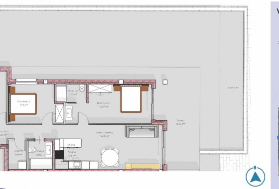 New Build - Apartment / flat - Guardamar del Segura - EL RASO