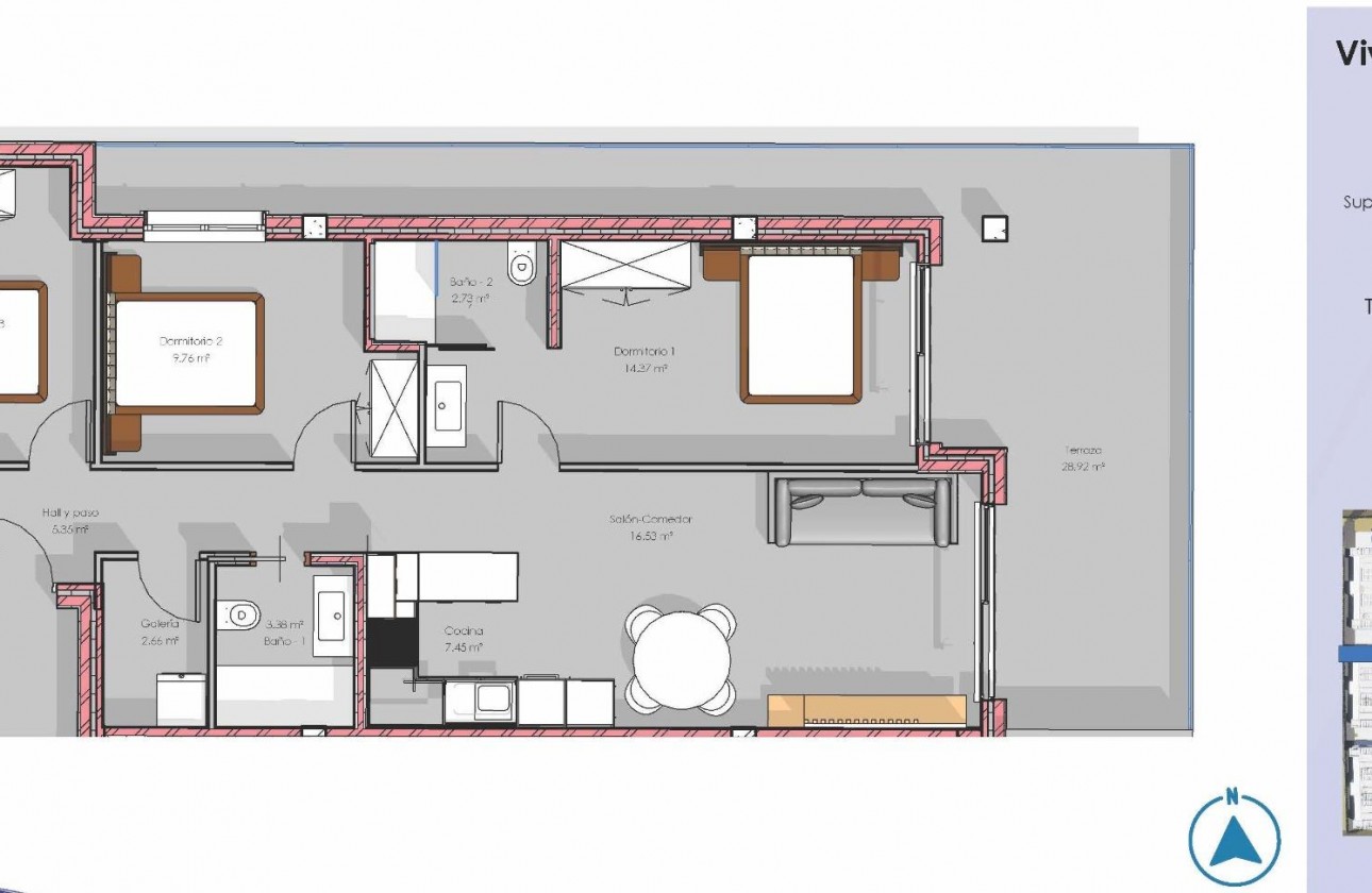 New Build - Apartment / flat - Guardamar del Segura - EL RASO