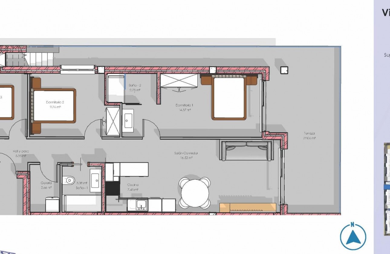 Nouvelle construction - Attique - Guardamar del Segura - EL RASO