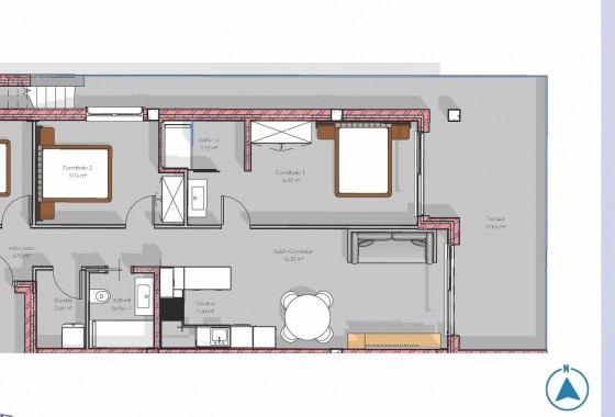 Nouvelle construction - Attique - Guardamar del Segura - EL RASO