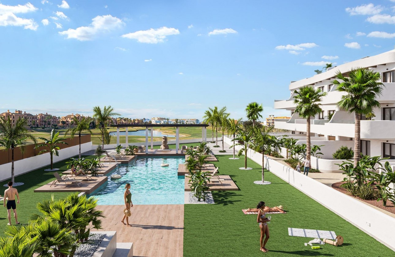 New Build - Apartment / flat - Los Alcázares - La Serena Golf