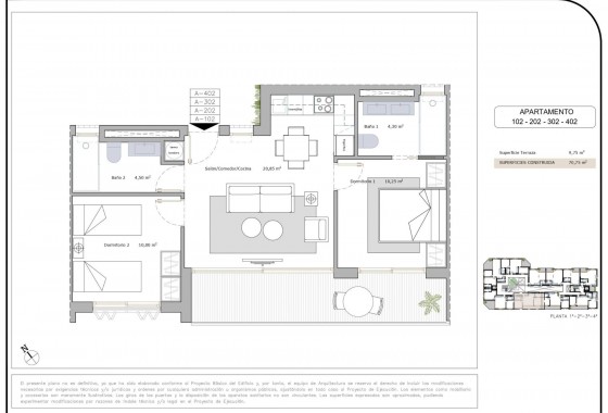 Nouvelle construction - Appartement - San Pedro del Pinatar - Lo pagan