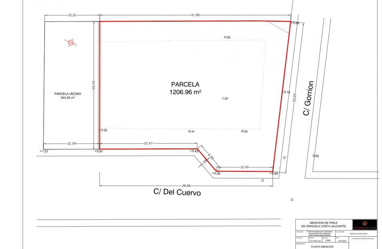 Reventa - Plot - Orihuela Costa - La Florida