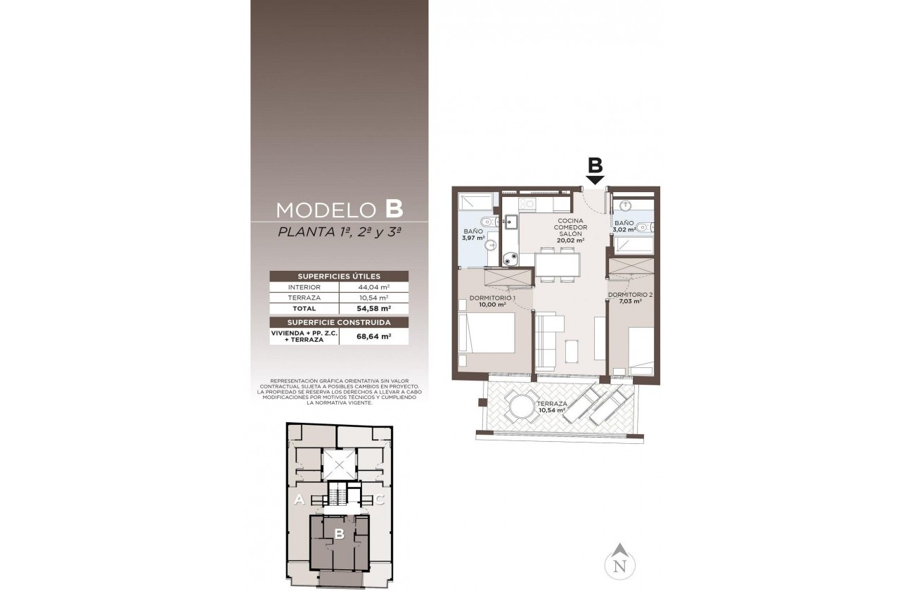 Nouvelle construction - Appartement - Torrevieja - Playa de El Cura