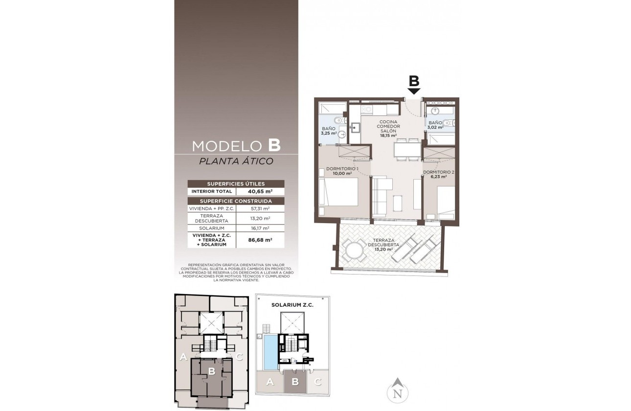 Nouvelle construction - Attique - Torrevieja - Playa de El Cura