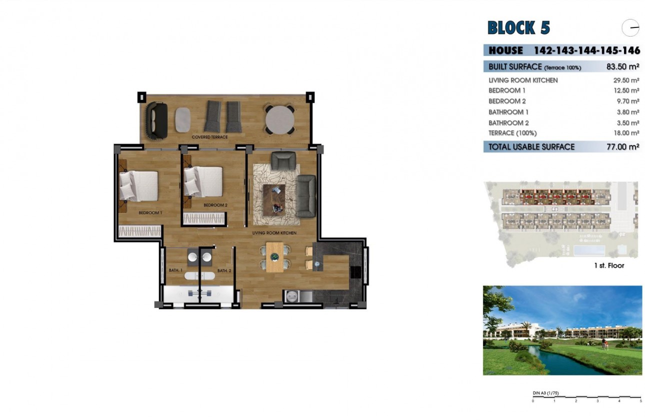 Nouvelle construction - Appartement - Los Alcázares - La Serena Golf