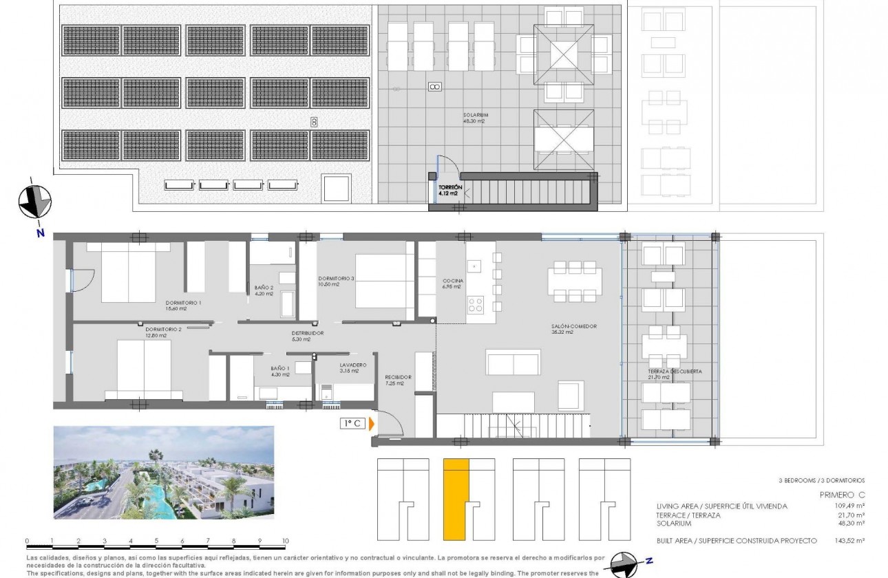 Nouvelle construction - Bungalow - Cartagena - Mar de Cristal