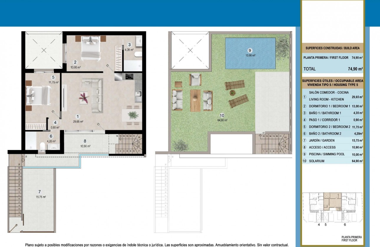 Nouvelle construction - Bungalow - San Pedro del Pinatar - Lo pagan