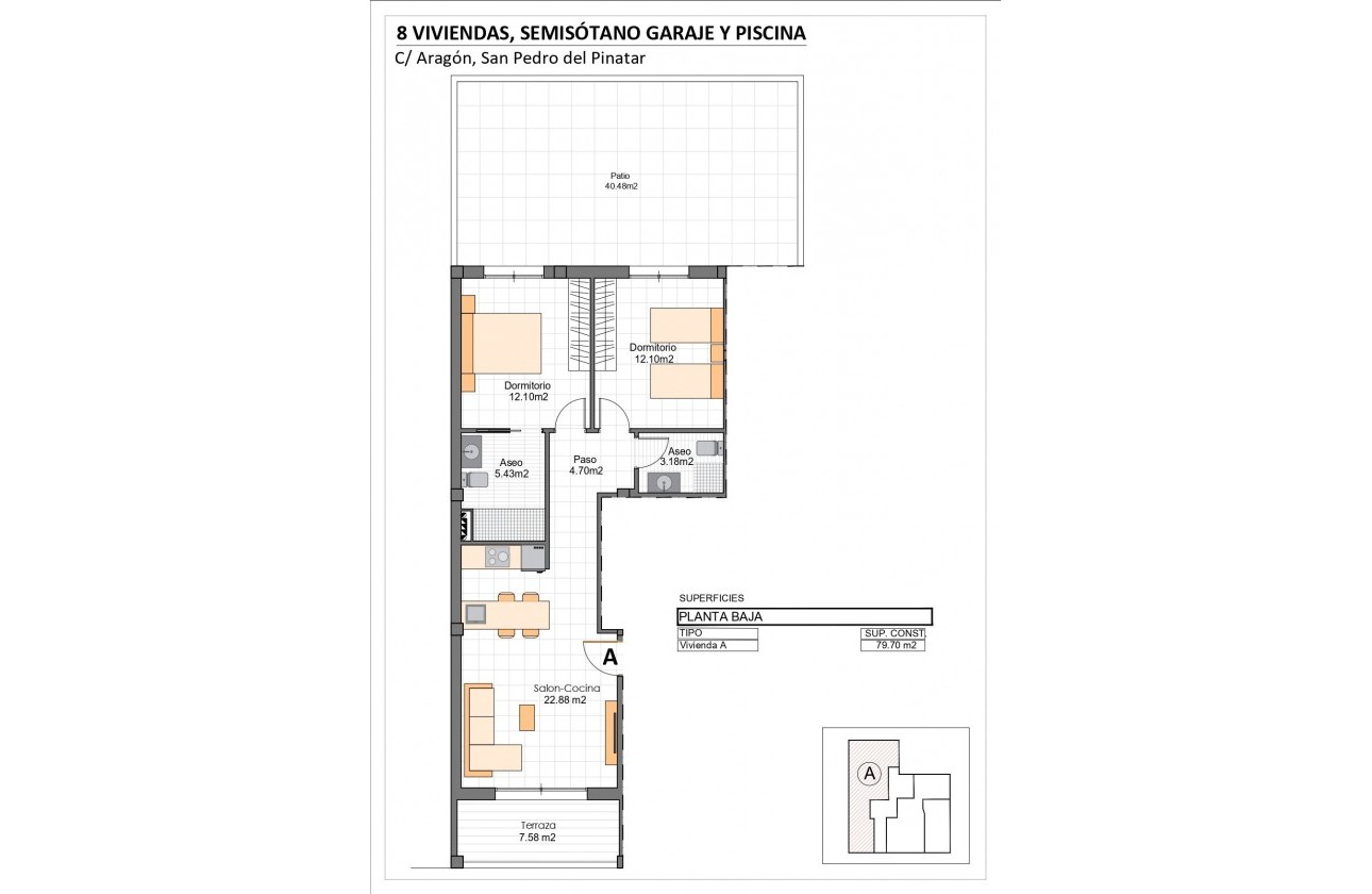 Nueva construcción  - Apartamento / piso - Lo Pagan