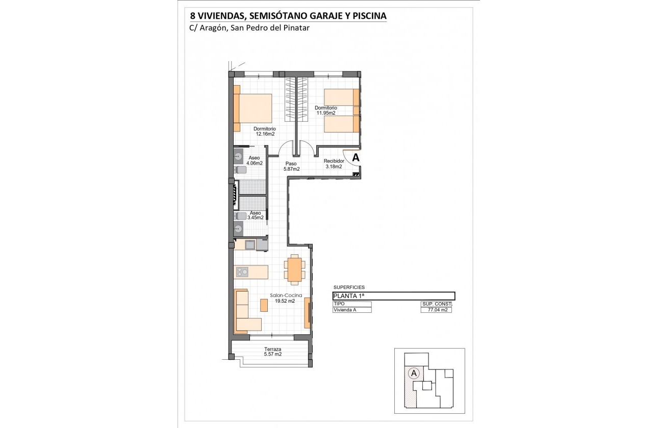 Nueva construcción  - Apartamento / piso - Lo Pagan
