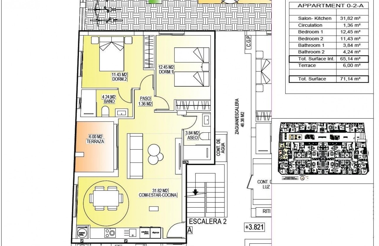 New Build - Apartment / flat - San Miguel de Salinas - Pueblo