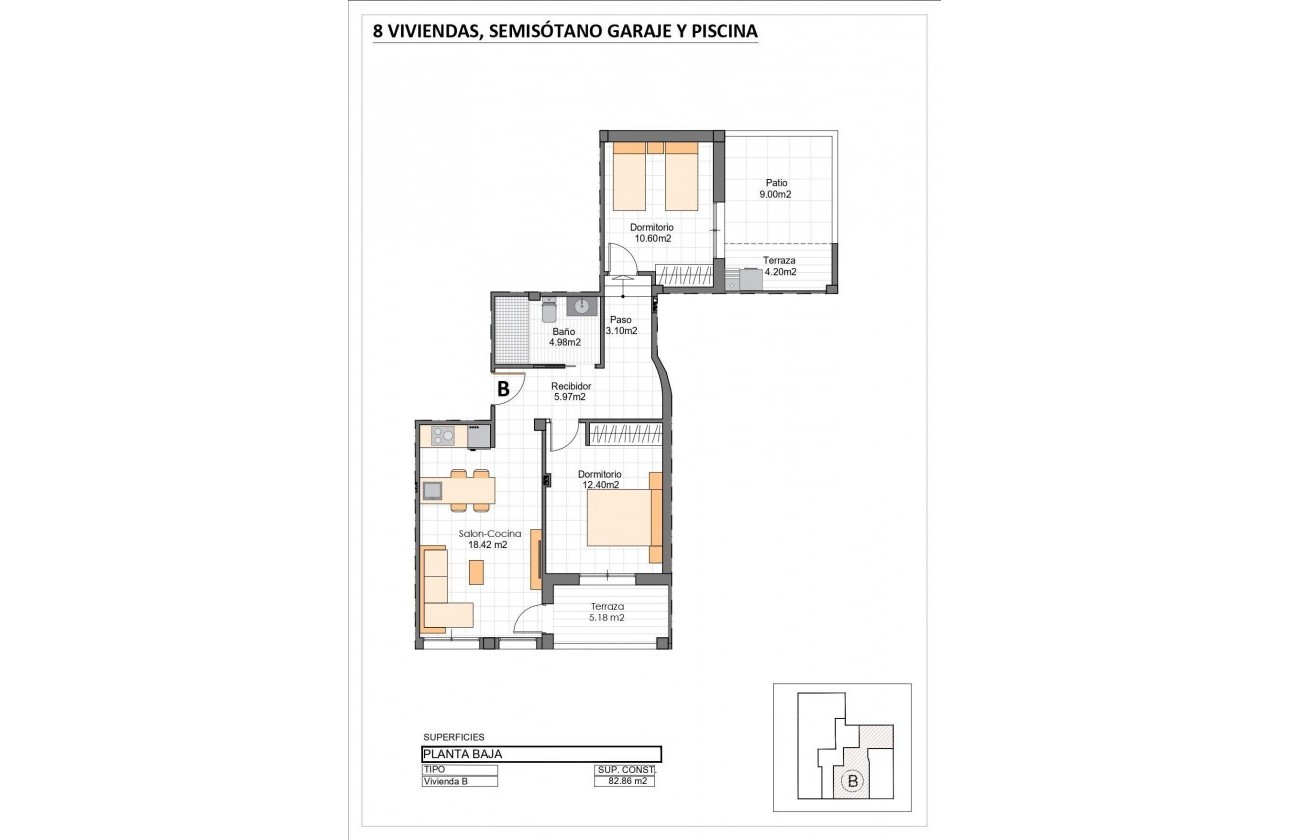 Nouvelle construction - Appartement - San Pedro del Pinatar - Lo pagan
