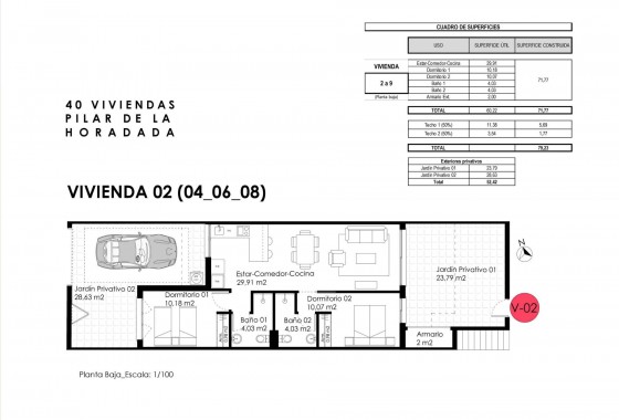 Nouvelle construction - Bungalow - Pilar de la Horadada - pueblo
