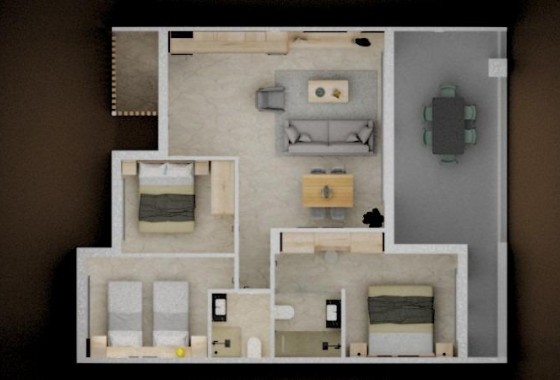Nueva construcción  - Bungalow - Pilar de la Horadada - Playa de las Higuericas