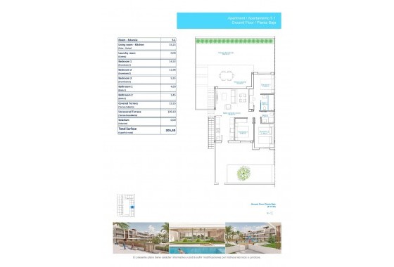 Nueva construcción  - Bungalow - Pilar de la Horadada - Playa de las Higuericas