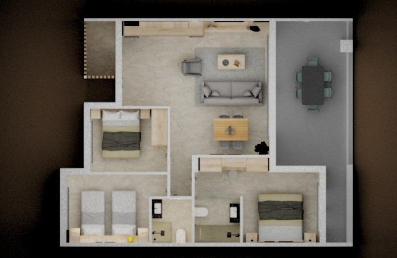 Nueva construcción  - Bungalow - Pilar de la Horadada - Playa de las Higuericas