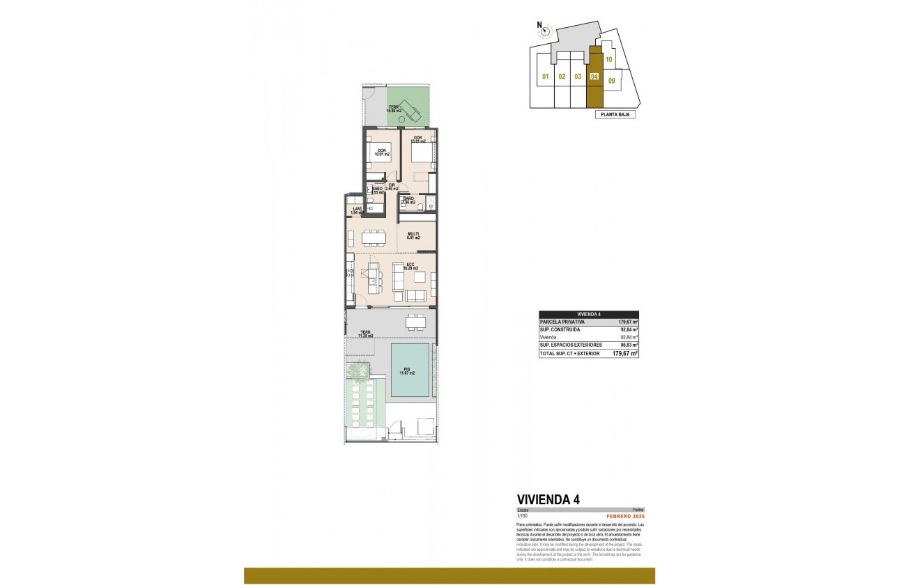 New Build - Bungalow - Pilar de la Horadada - parques de Andromeda